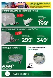 Folleto Feu Vert Página 11: Remolque Feu Vert B 1.51 €699,00, Feu Vert motion tapacubos unitarios €4,95