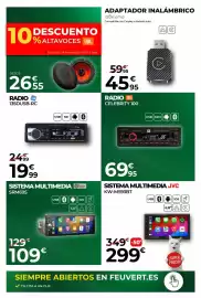 Folleto Feu Vert Página 14: Nk radio 135dusb-rc €19,99, JBL radio celebrity 100 €69,95