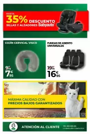 Folleto Feu Vert Página 7: Cojín cervical visco €7,95, Fundas de asiento universales €16,95