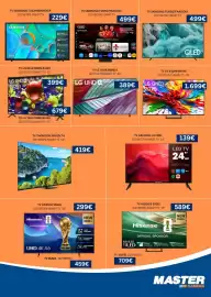 Catálogo Master Cadena Página 7: LG UHD AI ThinQ SMART TV 43" €389,00, Samsung tv qled tq55q7f5auxxc €499,00