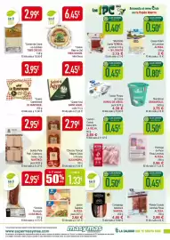 Folleto Masymas Página 3: Santa teresa - membrillo €0,40, Arias - queso fresco de cabra €4,39