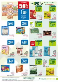 Folleto Masymas Página 5: Artic - fingers de pollo €3,70, Artic - colas de rape sin piel €9,25