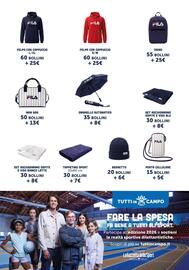 Volantino MAX Supermercati Pagina 22: Porta cellulare Fila €5,00, Berretto Fila €6,00