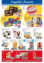 Volantino MAX Supermercati Pagina 12: Bibite San Benedetto Zero €0,59, Gelato merenda Plasmon Sammontana €3,49