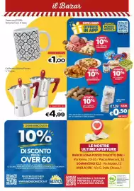 Volantino MAX Supermercati Pagina 16: Caffettiera Brillant Pedrini €4,99, Pollo intero con patate