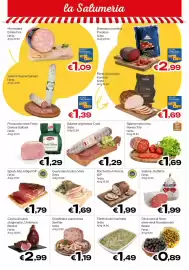 Volantino MAX Supermercati Pagina 2: Porchetta di Ariccia IGP €1,99, Prosciutto cotto Fetta Golosa Galbani €1,29