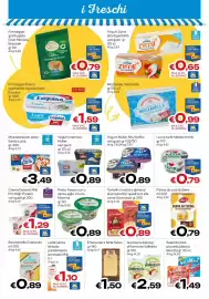 Volantino MAX Supermercati Pagina 7: Yogurt Muller Mix €0,89, Mozzarella per pizza Santa Lucia €3,49