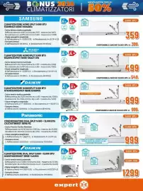 Volantino Expert Pagina 21: Climatizzatore mono split 9.000 btu far09mlh serie panarea €359,00