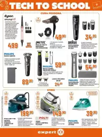 Volantino Expert Pagina 22: Imetec Phon My Pro P5 Nero/Rame €49,90, Philips ferro vapore €39,90