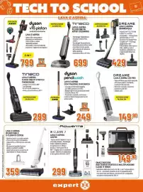 Volantino Expert Pagina 25: Tineco Lava e Aspira Floor One S9 Artist Steampro €699,00, X-Clean 10 GZ7035 €359,00