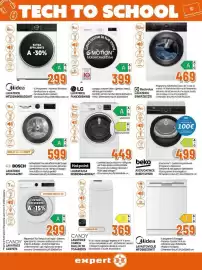 Volantino Expert Pagina 26: Candy lavatrice carica dall'alto €369,00, LG Lavatrice F4NX1009NWB €399,00