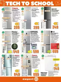 Volantino Expert Pagina 28: Hisense congelatore orizzontale €149,00, Candy frigo combinato €299,00