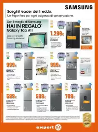 Volantino Expert Pagina 32: Frigorifero Doppia Porta EcoFlex® AI €599,00, Frigorifero Doppia Porta Serie 7300 €799,00