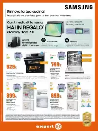 Volantino Expert Pagina 33: Forno Serie 4 Dual Cook Flex €629,00, Lavastoviglie Standard Serie 90 €799,00
