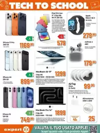 Volantino Expert Pagina 9: AirTag 2Gen. €99,90, MacBook Pro 14" €1.899,00