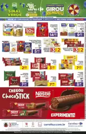 Folheto Carrefour Bairro semana 36 Página 6: Achocolatado em pó Nescau €14,90, Chocolate garoto sabores €7,49