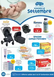 Volantino Ideal Bimbo Pagina 1: Pasta Cambio Mustela €7,90, Humana Latte 2 €2,49