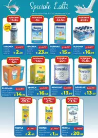 Volantino Ideal Bimbo Pagina 12: Novalac Latte 3 €13,49, Plasmon Latte Classico €14,79
