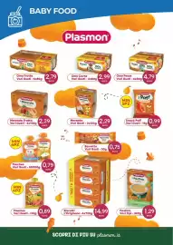 Volantino Ideal Bimbo Pagina 13: Plasmon la Merenda Latte e Cacao €2,29, Plasmon la Merenda Frutta Mista €2,29
