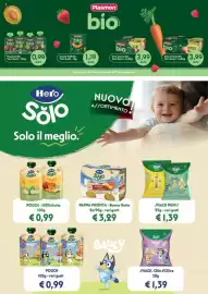 Volantino Ideal Bimbo Pagina 14: Hero Solo Pappa Pronta Buona Notte €3,29, Solo Bio Puffs €1,39
