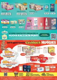 Volantino Ideal Bimbo Pagina 18: Pampers Progressi Newborn, Mini €8,99, Pampers Baby-Dry Mutandino €29,99
