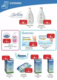Volantino Ideal Bimbo Pagina 19: EuPhidra AmidoMio Dermo Detergente 0-5 anni €7,90, Narhinel soluzione fisiologica €8,90