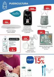 Volantino Ideal Bimbo Pagina 22: Scaldabiberon portatile universale €69,90, Suavinex Detergente Biberon e Tettarelle €6,99