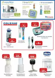Volantino Ideal Bimbo Pagina 23: BimboNeb €84,90, Chicco Sterilizzatore Modulare €49,90