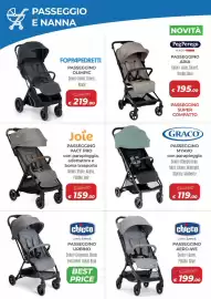 Volantino Ideal Bimbo Pagina 30: Joie Passeggino Pact Pro €159,00, Chicco Passeggino Urbino €2,49