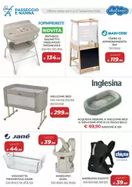 Volantino Ideal Bimbo Pagina 38: Welcome Bed €299,00, Bath&Co Bagnetto Fasciatoio Pieghévol €134,90