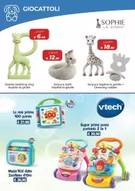 Volantino Ideal Bimbo Pagina 7: So'pure Sophie la girafe €18,90, So'pure bath Sophie la girafe €12,90