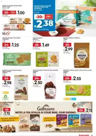 Volantino Bennet Pagina 11: Biscotti proteici integrali senza zuccheri aggiunti Rovai €2,50, Biscotti ZeroPiù Balocco €1,49