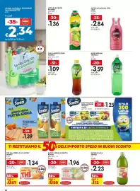 Volantino Bennet Pagina 18: Fuze Tea €1,09, Succo e polpa di frutta Bennet €1,96
