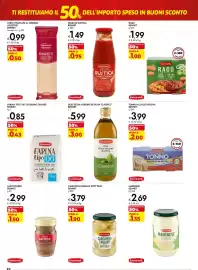 Volantino Bennet Pagina 24: Olio Extra Vergine di Oliva Classico Bennet €3,00, Farina tipo "00" di grano tenero Bennet €0,43