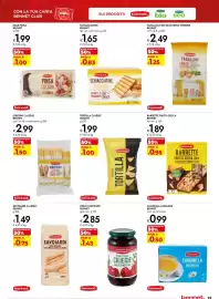 Volantino Bennet Pagina 25: Schiacciatine Bennet classiche €0,83, Tortilla classic Bennet €1,00