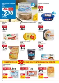 Volantino Bennet Pagina 6: Mousse proteica Müller €1,48, Würstel Wuoi? Citterio €1,49