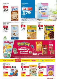 Volantino Bennet Pagina 7: Cereali integrali al miele Cheerios €1,99, Granola senza zuccheri aggiunti Natù €2,99