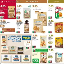 Volantino Basko Pagina 20: Cereali Multigrain Misura €2,49, All Bran Kellogg's €3,49
