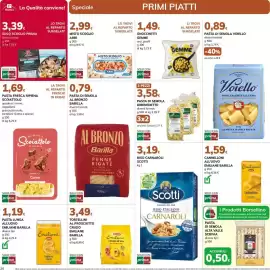 Volantino Basko Pagina 24: Pasta di semola Dibenedetto €3,58, Tortellini al prosciutto crudo emiliane barilla €3,49