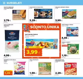 Volantino Oasi Pagina 14: Pata Snella Ultra Veloci Pizzoli €1,39, Sugo pronto allo scoglio l'Originale €3,29