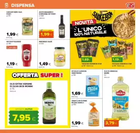Volantino Oasi Pagina 17: Sfoglie classiche Gran Pavesi €1,69, Aceto balsamico di Modena IGP Ponti €1,99