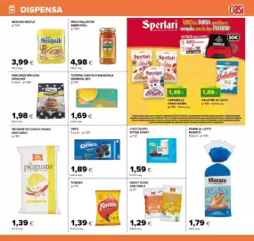 Volantino Oasi Pagina 19: Cioccolato Ritter Sport Latte delle Alpi €1,59, Oreo €1,89