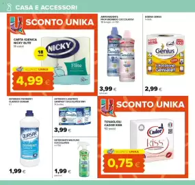 Volantino Oasi Pagina 26: Detergente multiuso coccolatevi €1,99, Bobina Genius €2,99