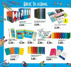 Volantino Oasi Pagina 28: Cartellina con elastico 3 lembi One Color €1,89, Registratore D8 Trendy Color Mitama €2,59