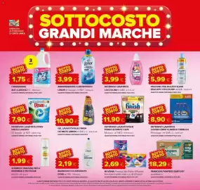 Volantino Oasi Pagina 4: Gel lavastoviglie Finish Ultimate Lemon €10,90, Detersivo lavastoviglie Finish Ultimate Caps €11,90