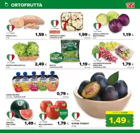 Volantino Oasi Pagina 7: Susina Stanley €1,49, Consilia Fantasia di funghi €1,99