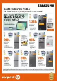 Volantino Expert Pagina 3: Frigo rifer Doppia Porta EcoFlex® AI €599,00, Frigorifero Doppia Porta Serie 7300 €799,00
