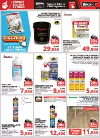 Volantino Brico Io Pagina 4: Colla Millechiodi resistente all'acqua €12,40, Detergente Bye Bye Muffa €8,95