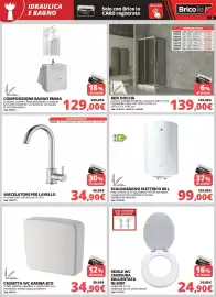 Volantino Brico Io Pagina 6: Composizione Bagno Emma €129,00, Sedile WC chiusura rallentata in MDF €24,90