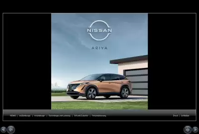 Nissan Flugblatt | Ariya Seite 1